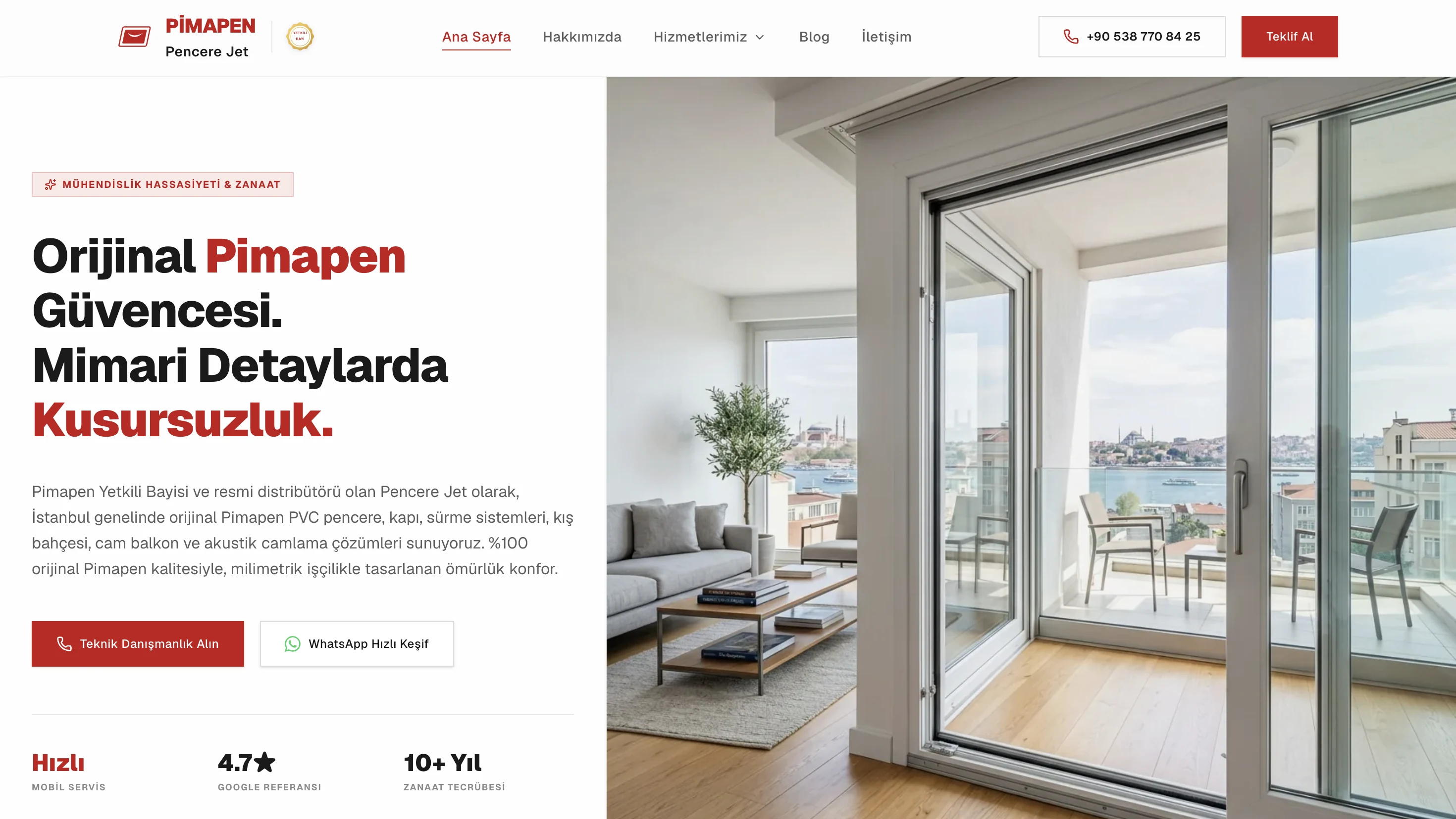 Pimapen Pencere Jet Project Showcase