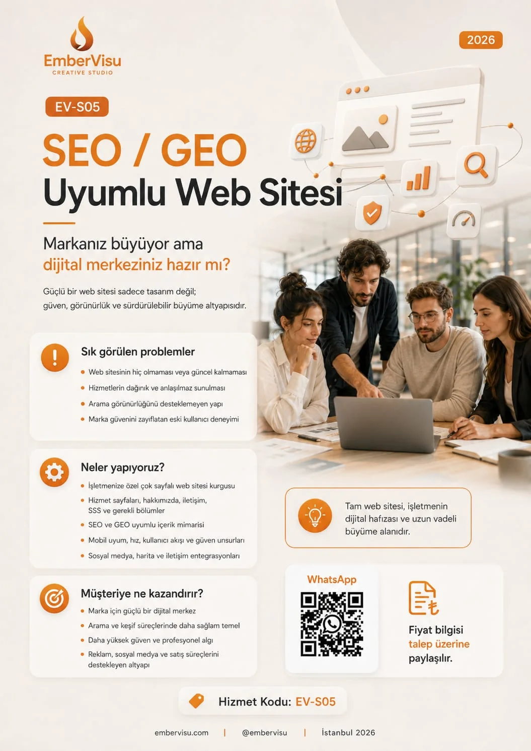 SEO & GEO Uyumlu Web Sitesi