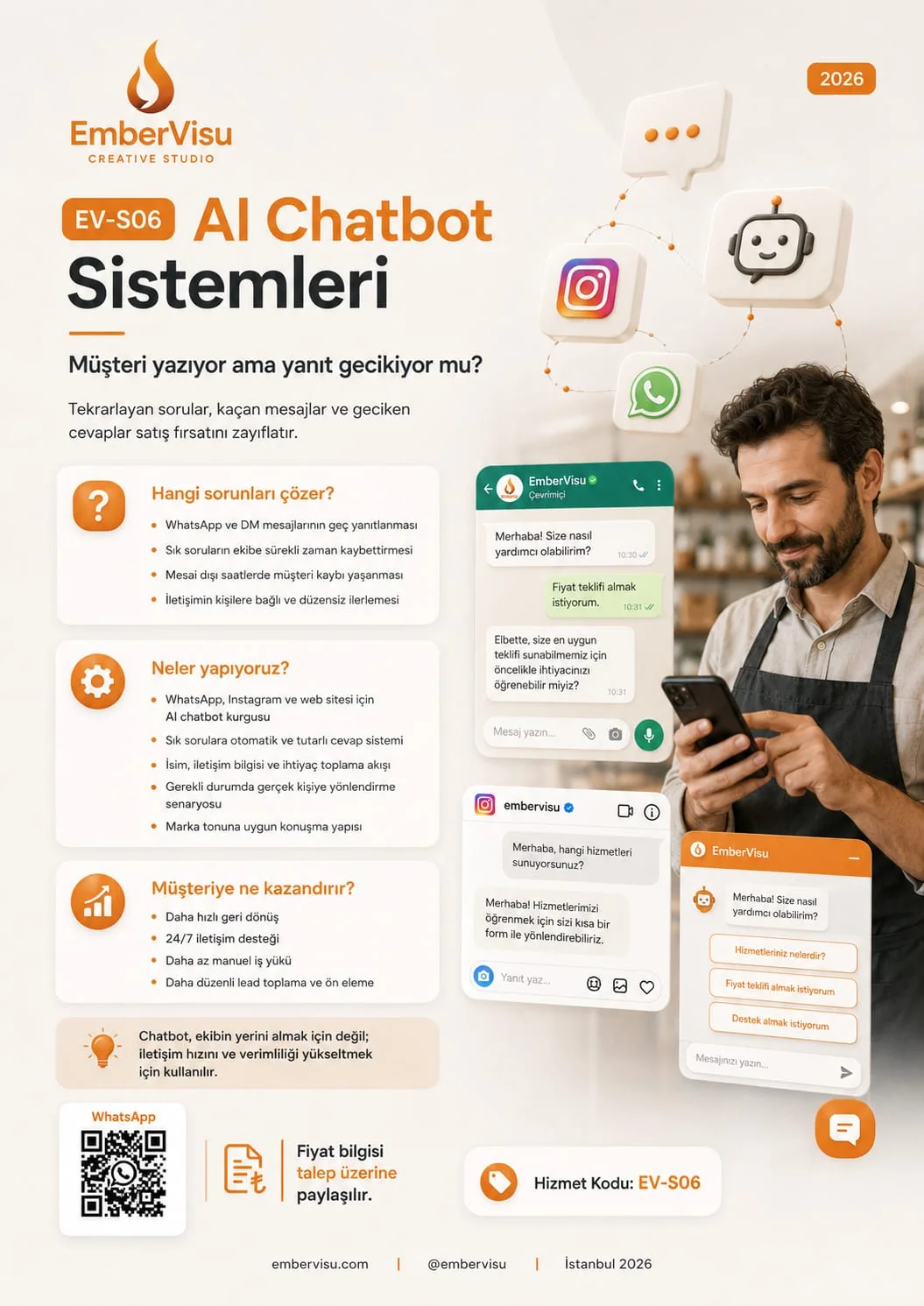 AI Chatbot Sistemleri